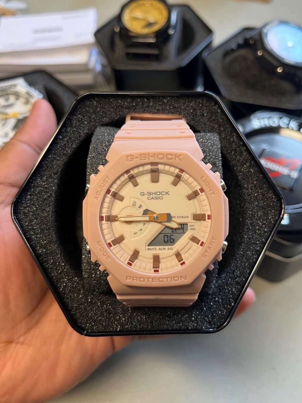 Pink G Shock